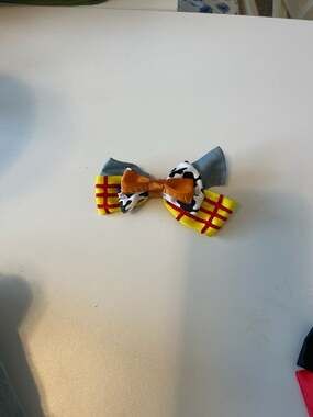 Toy Story Woody Inspired Multi-Layered Ribbon Hair Bow